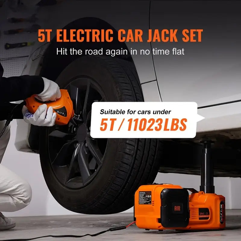 Premium Electric Car Jack Kit