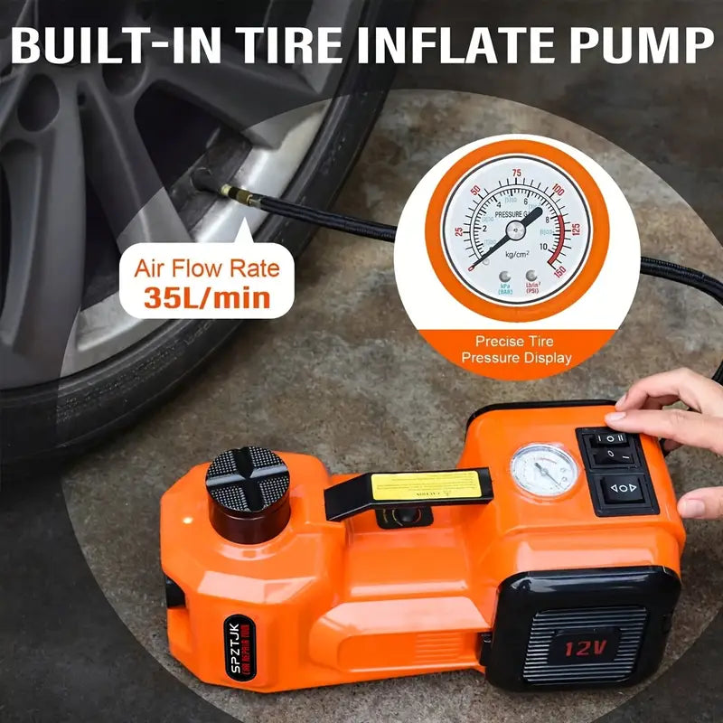 Premium Electric Car Jack Kit