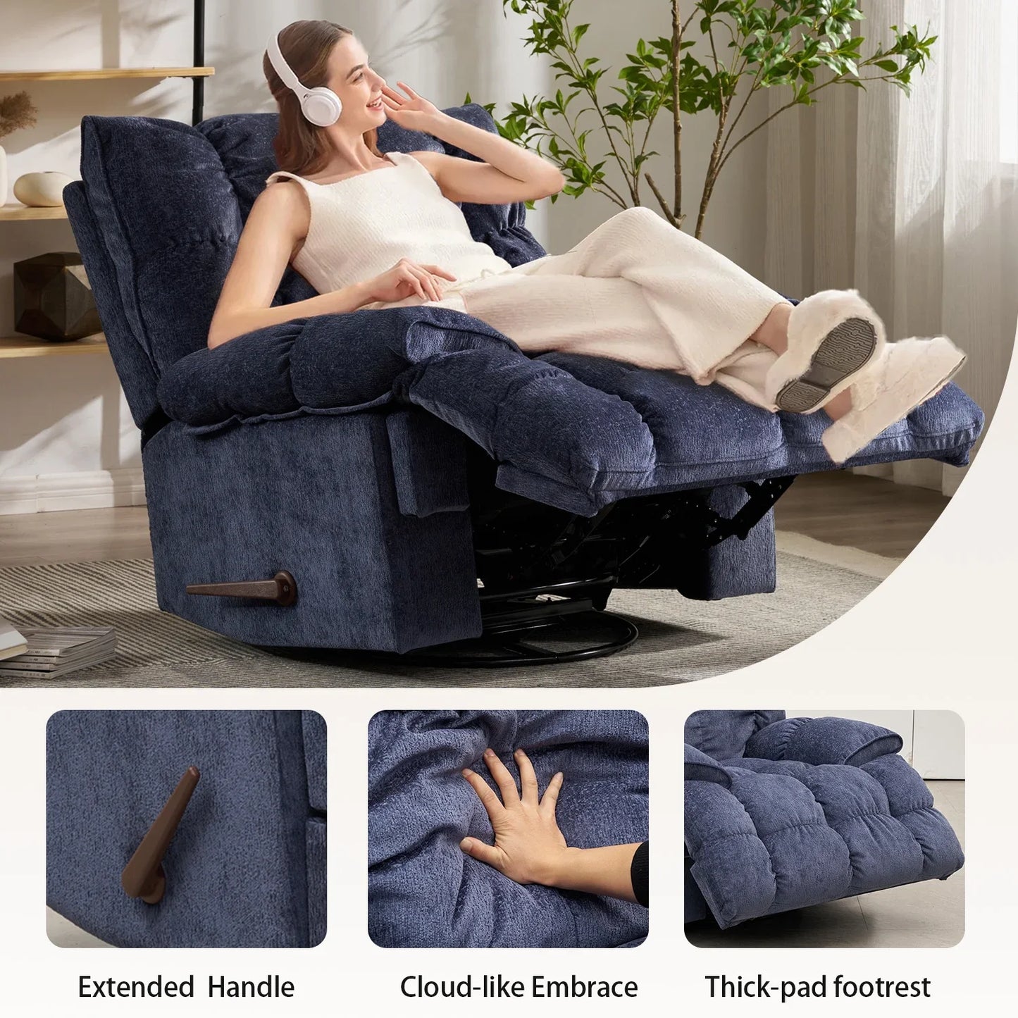 GrandComfort Rocker Recliner Chair