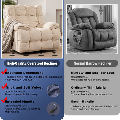 PrimeLounge Rocker Recliner Rocker Recliner Chair