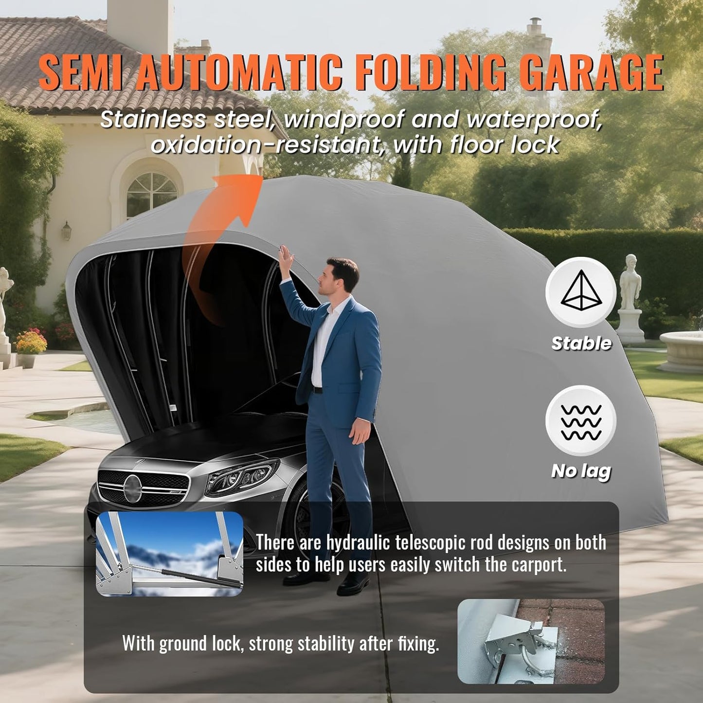 Retractable Automatic Car Garage